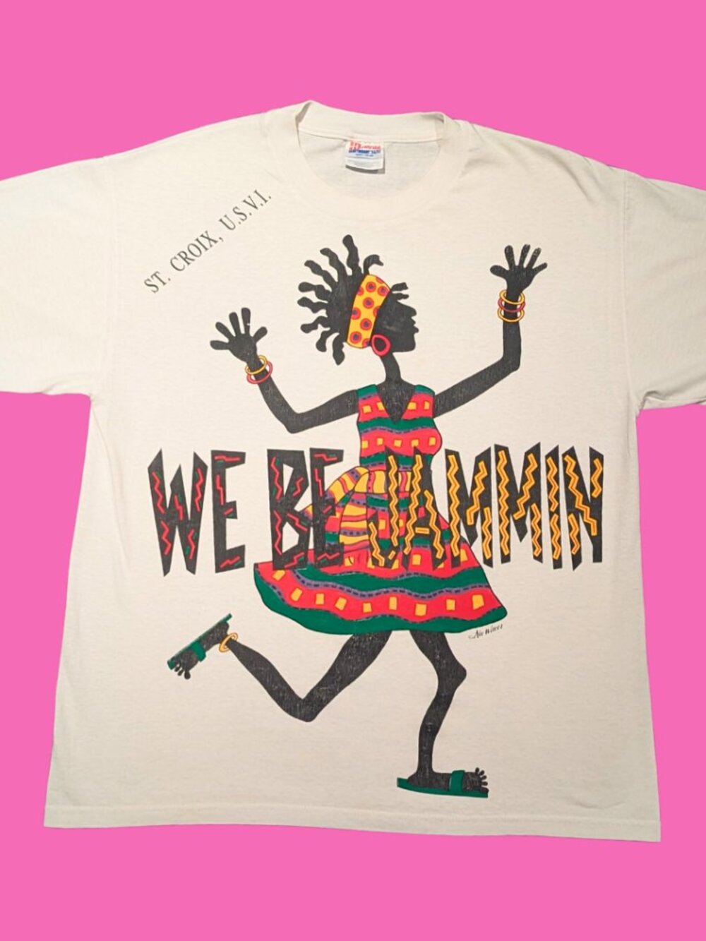 ''We Be Jammin'' T-Shirt Size L